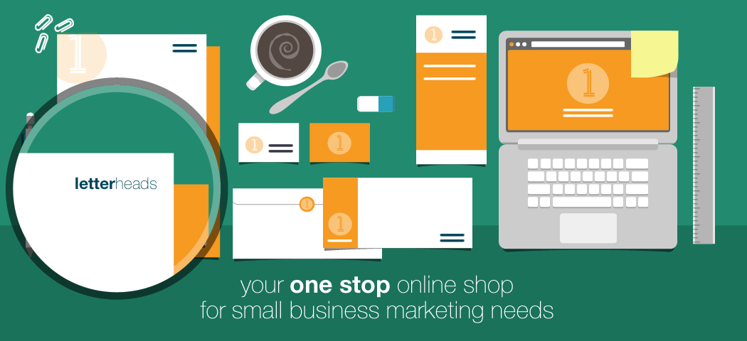 Your one stop online shop for small business marketing - letterheads