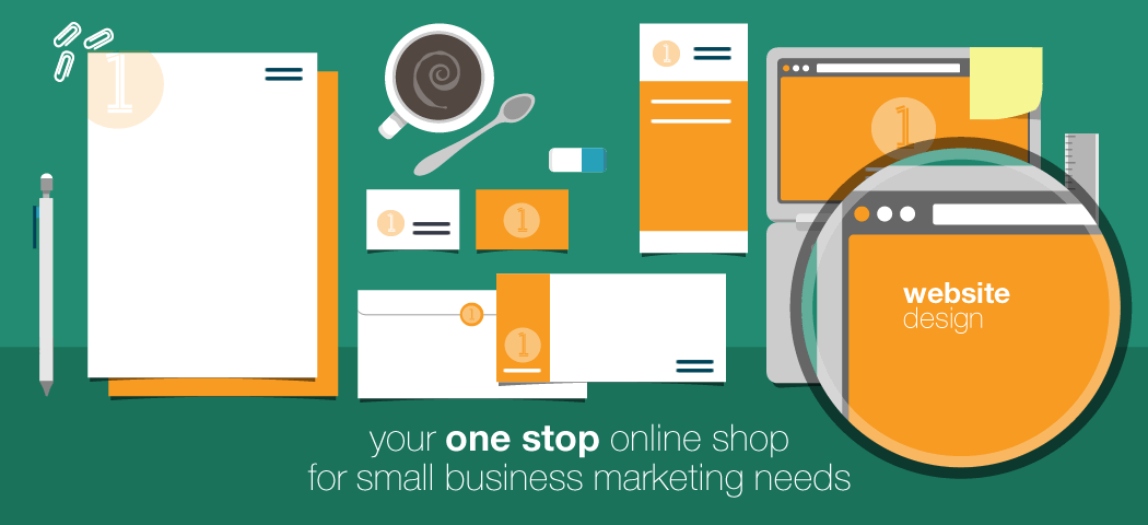 Your one stop online shop for small business marketing - websites 