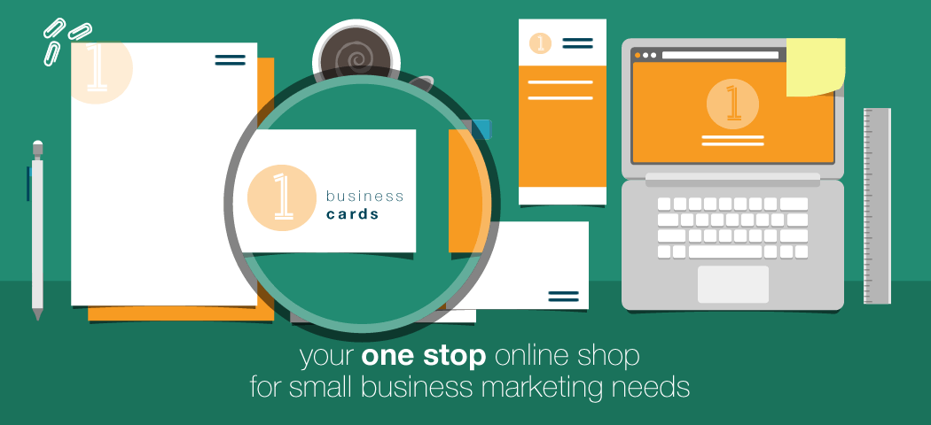 Your one stop online shop for small business marketing - business cards